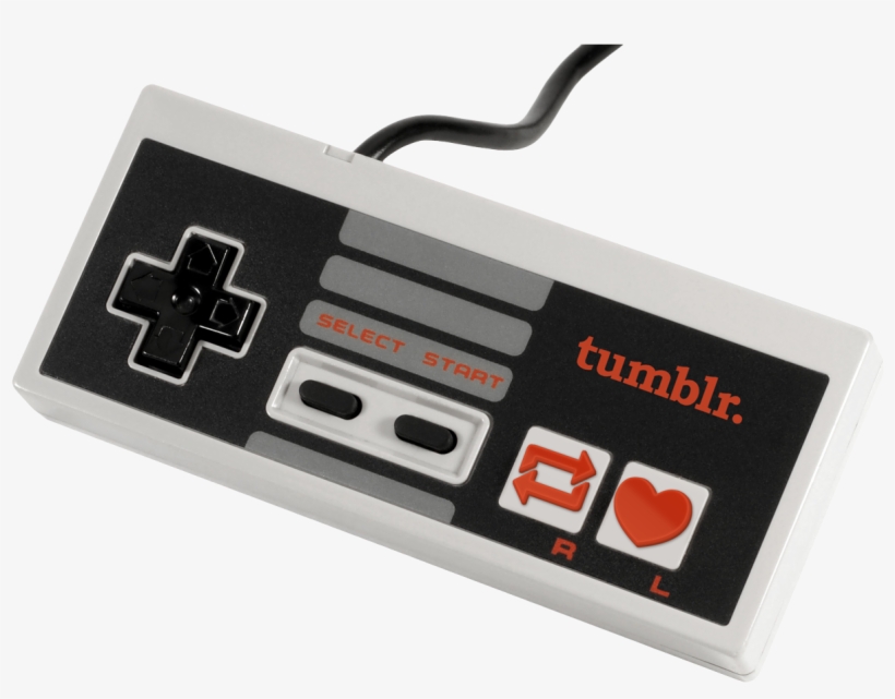 Tumblr Gamepad - Nes Controller, transparent png #2435854
