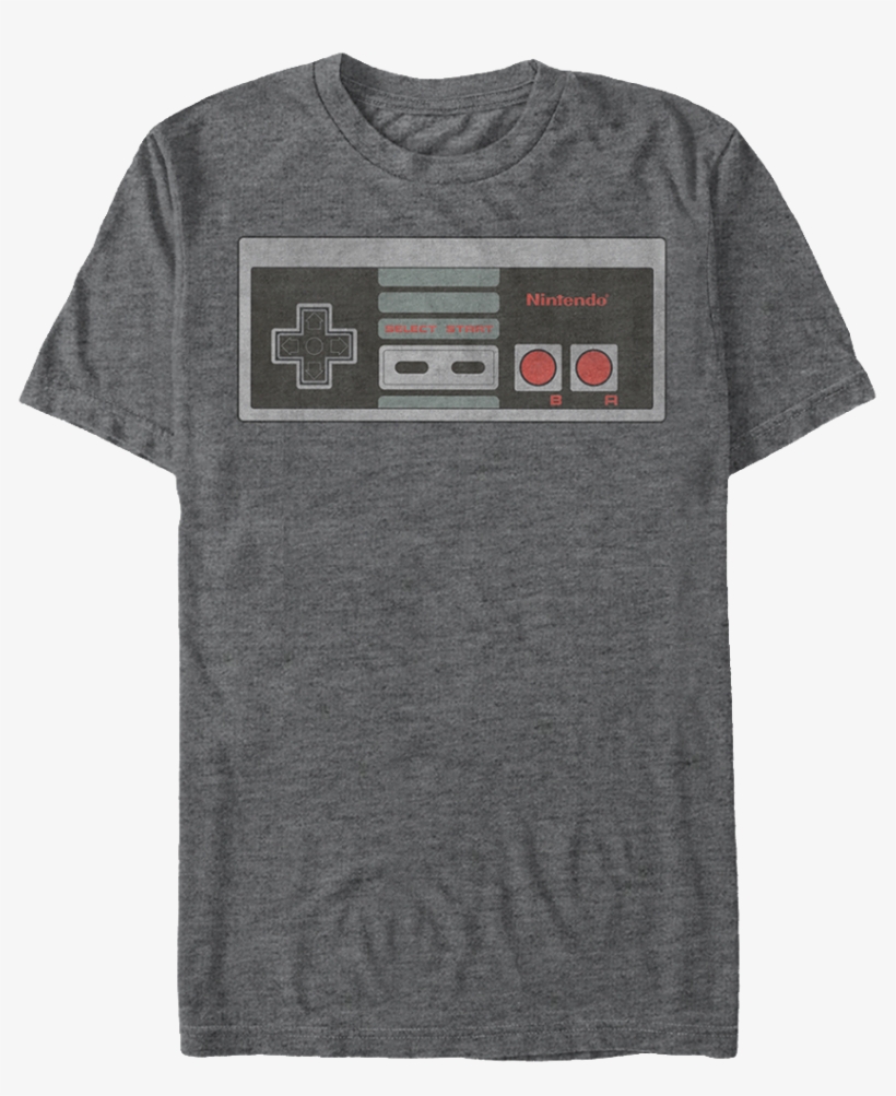 Nintendo Controller Shirt - Nes Controller, transparent png #2435934