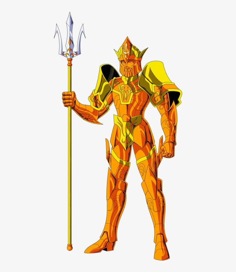 Poseidon - Zeus Caballeros Del Zodiaco, transparent png #2435958