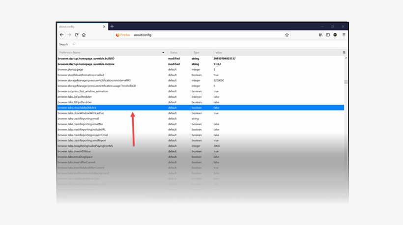 Double-click On Firefox Tab To Close It - Firefox, transparent png #2436140