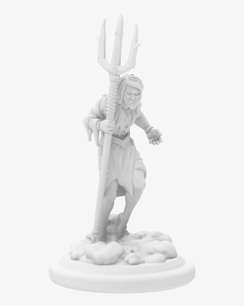 Poseidon-resin Poseidon Render, transparent png #2436425