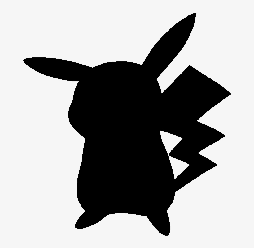 The Game That's Better Than Pokémon - Pokemon Silhouette Pikachu, transparent png #2436478