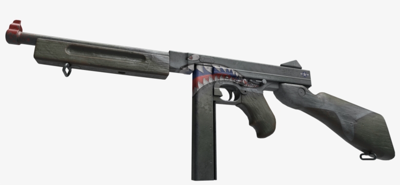 Introducing 'the Chompson' Exclusive To The 'aces High' - Assault Rifle, transparent png #2436503