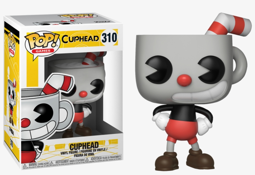 Cuphead Pop! Vinyl Figure, transparent png #2436619