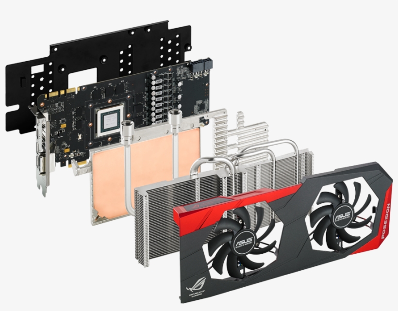 Asus Rog Poseidon Platinum Gtx 980, transparent png #2436801