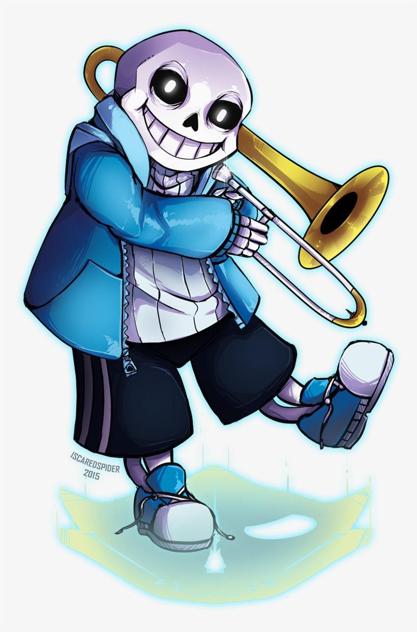 Graphic Royalty Free Stock The By Iscaredspider On - Undertale Sans The Skeleton, transparent png #2436864