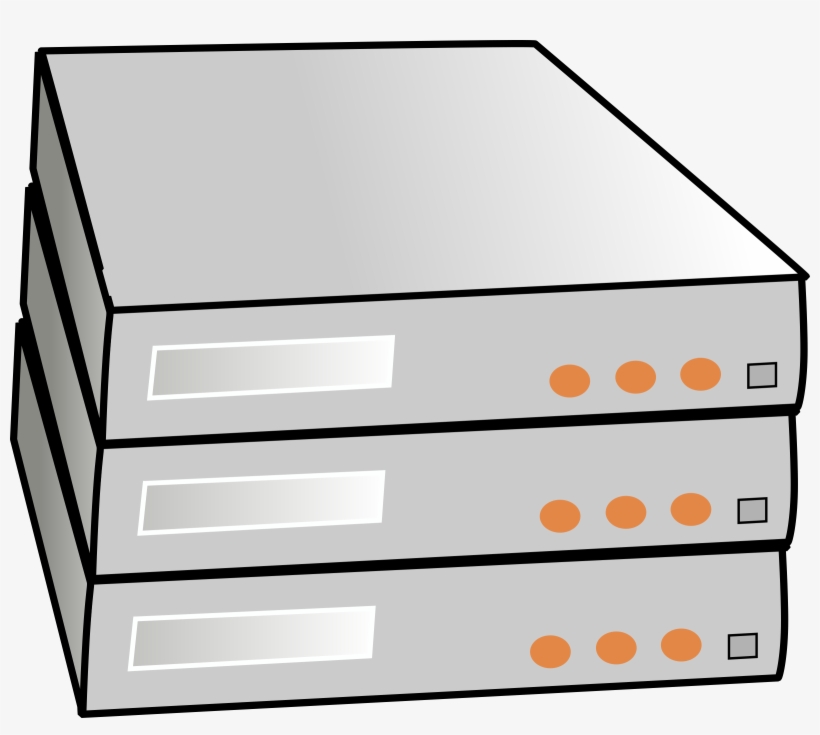 This Free Icons Png Design Of Stacked-servers, transparent png #2437000
