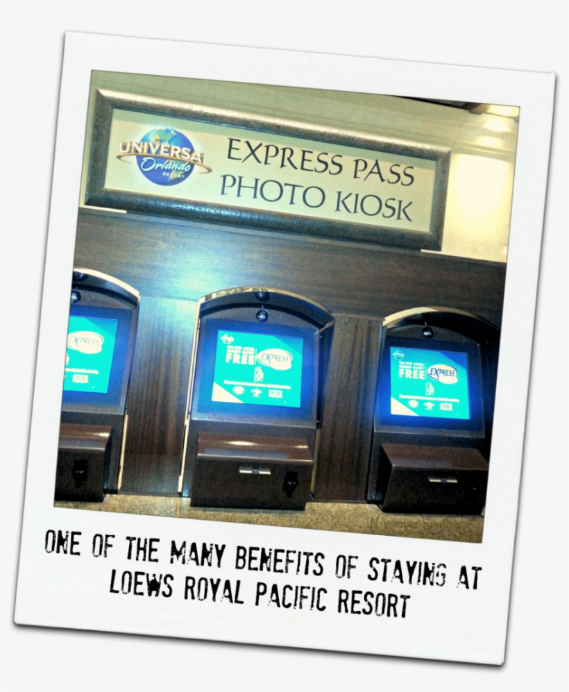 Universal Studios Express Pass Kiosk Guest Perk - Universal Orlando, transparent png #2437026