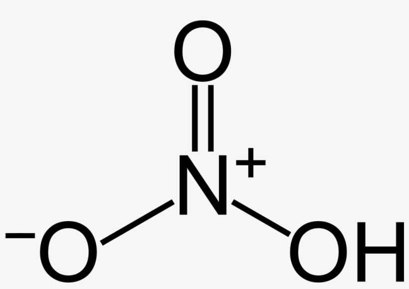 File - Nitric-acid - Butylmalonic Acid, transparent png #2437097