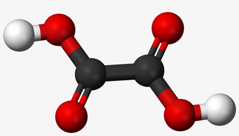 See Picture Below - Oxalic Acid 3d Structure, transparent png #2437220
