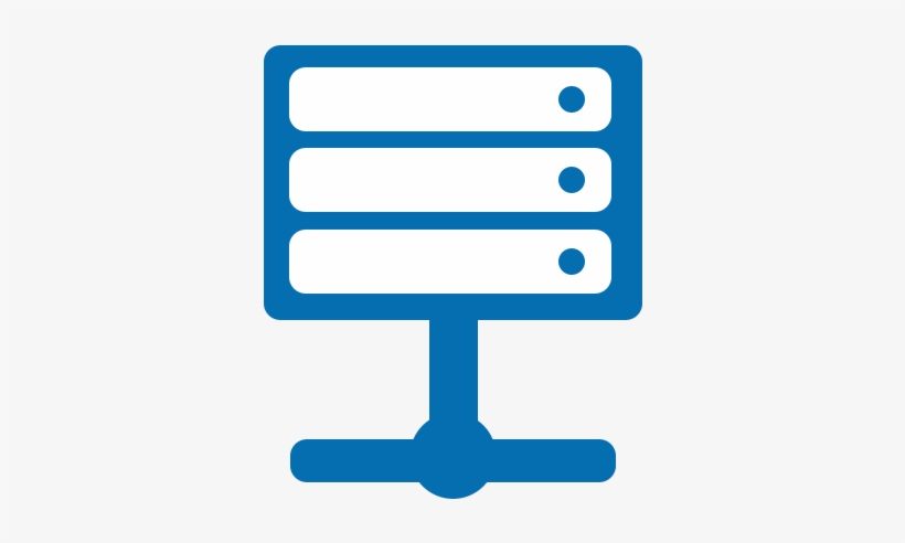 Dedicated Servers - Electric Blue, transparent png #2437240