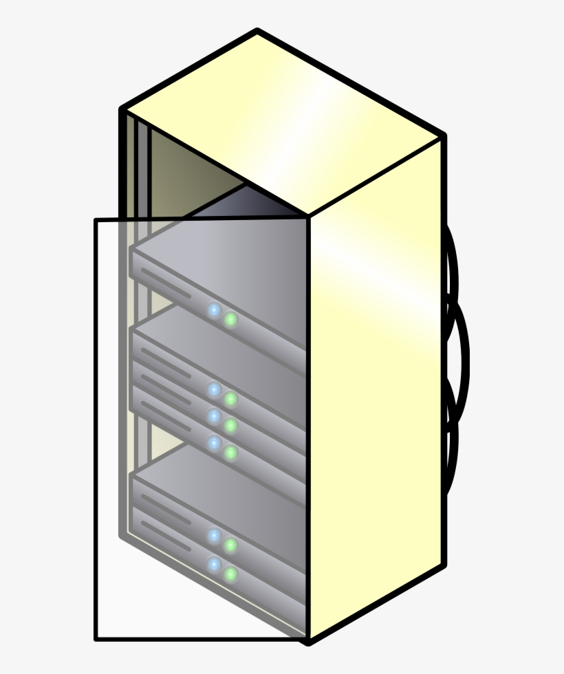 This Free Clipart Png Design Of Servers Clipart Has, transparent png #2437409