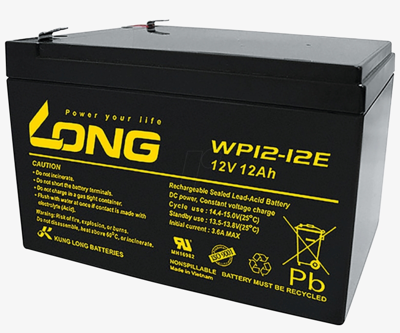 Battery Acid Png - Sealed Lead Acid Battery, transparent png #2437497