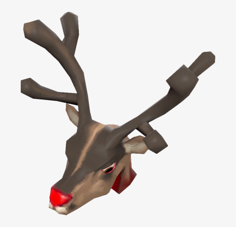 Red Randolph The Blood-nosed Caribou - Reindeer, transparent png #2437760