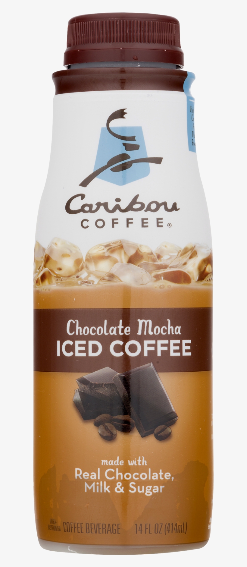 Caribou Coffee Iced Coffee, Chocolate Mocha - 14 Fl, transparent png #2437972