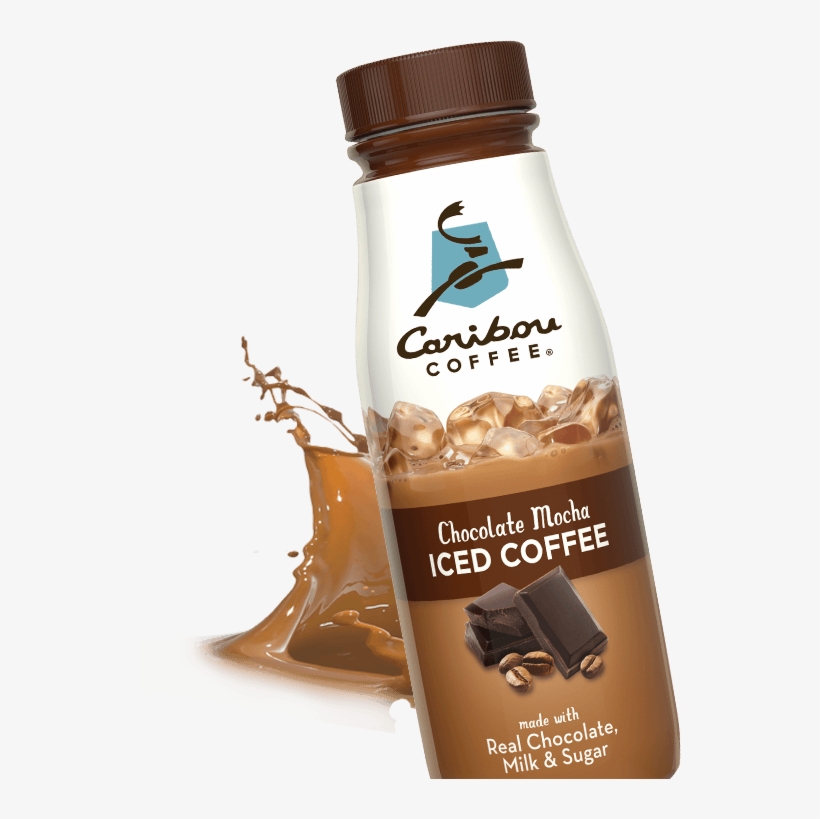 Caribou Coffee Iced Coffee, Chocolate Mocha - 14 Fl, transparent png #2438040