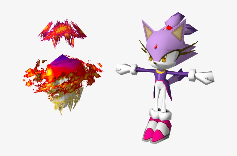 Download Zip Archive - Blaze The Cat Toys, transparent png #2438192