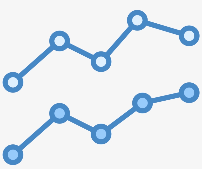 Line Chart Icon - Iconos Grafica, transparent png #2438270