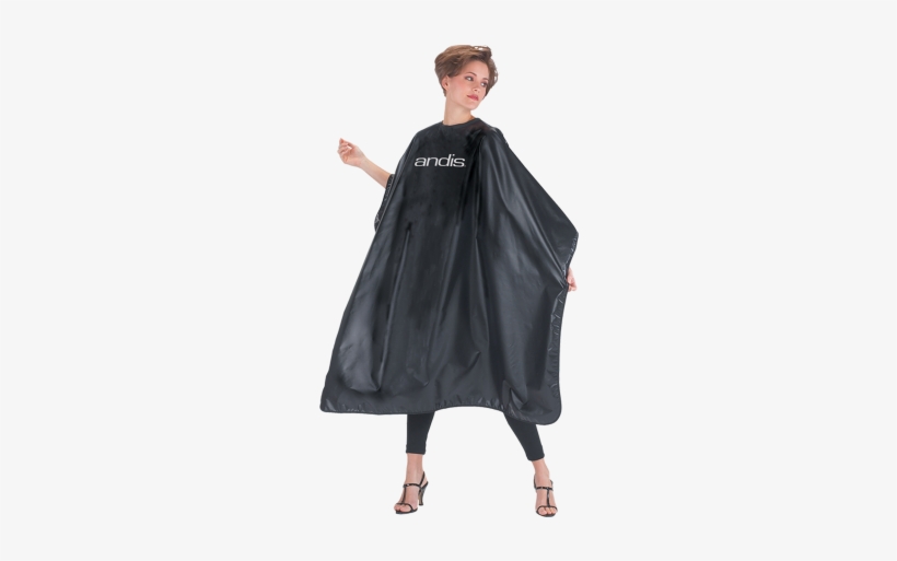 5 Nylon Chemical Cape In Black | Betty Dain, transparent png #2438898
