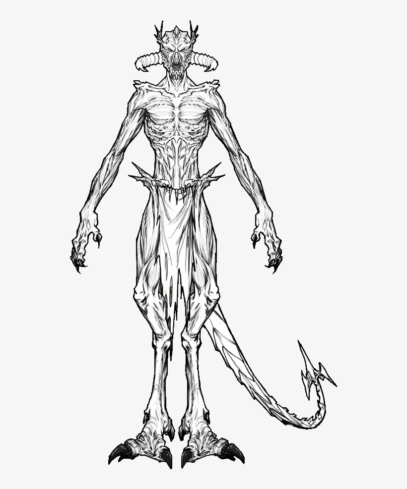 Molag Bal Elder Scrolls - Sketch, transparent png #2438939