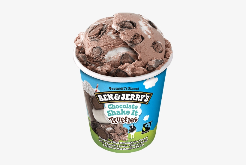 Chocolate Shake It™ Pint - Ben And Jerry's Chocolate Shake It Truffles, transparent png #2439045