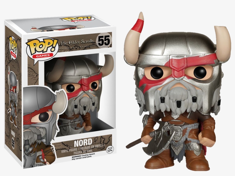 Nord Pop Vinyl - Funko Pop Skyrim, transparent png #2439089