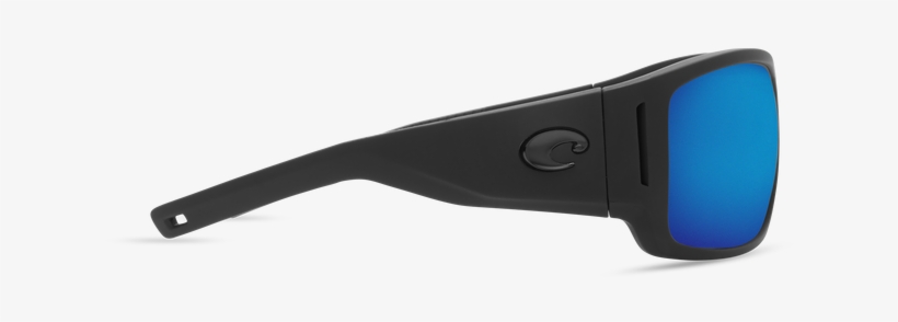 Costa Cape Sunglasses-matte Black Ultra/blue Mirror - Plastic, transparent png #2439276