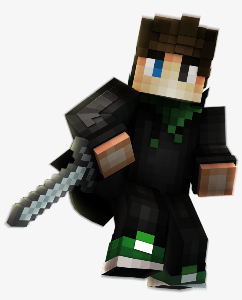 Skin Render - Minecraft Skin Pvp Png, transparent png #2439298