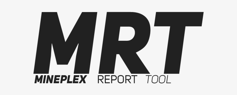 Official M R T Mineplex Reporting Tool Stickied Soon - Graphic Design, transparent png #2439322