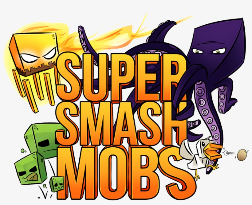 Minecraft Super Smash Mobs, transparent png #2439410