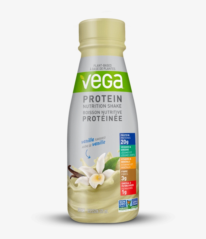Vega® Protein Nutrition Shake - Vega Protein Shake, transparent png #2439656