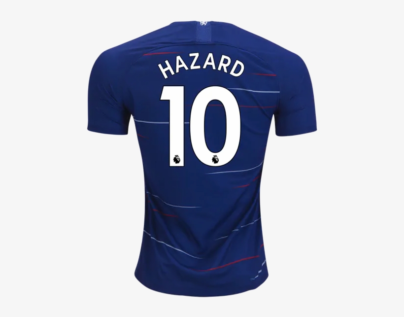 Chelsea 18/19 Home Jersey Eden Hazard - Chelsea Fc Jersey 2018, transparent png #2439799