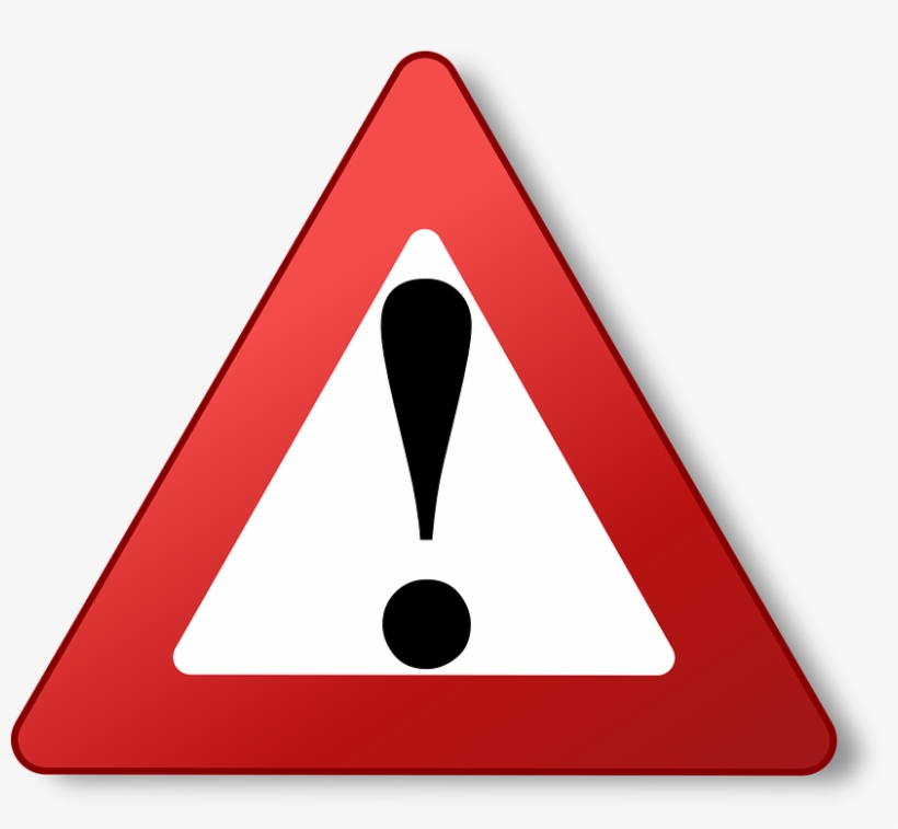Hazard - Warning Sign Png, transparent png #2439943