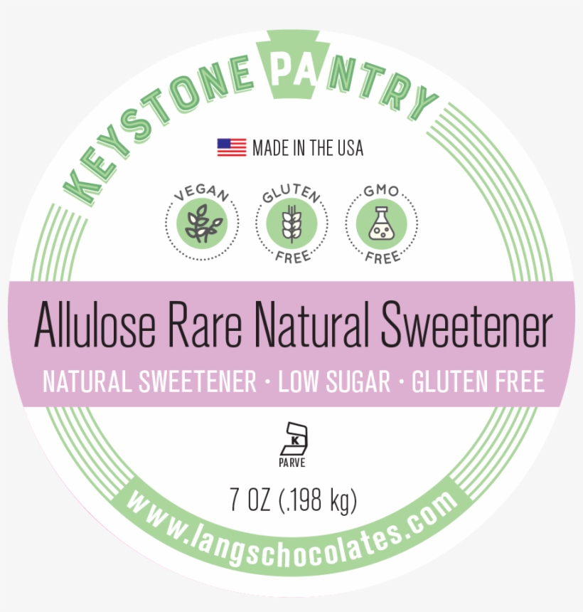 Keystone Pantry Non-gmo Allulose Natural Rare Sugar - Keystone Pantry Organic Agave Syrup 8 Fl Oz Bottle, transparent png #2440004
