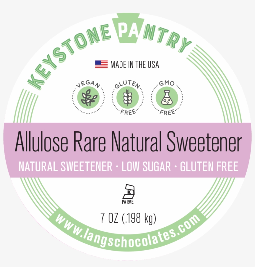 Keystone Pantry Non-gmo Allulose Natural Rare Sugar - Keystone Pantry Organic Agave Syrup 8 Fl Oz Bottle, transparent png #2440004