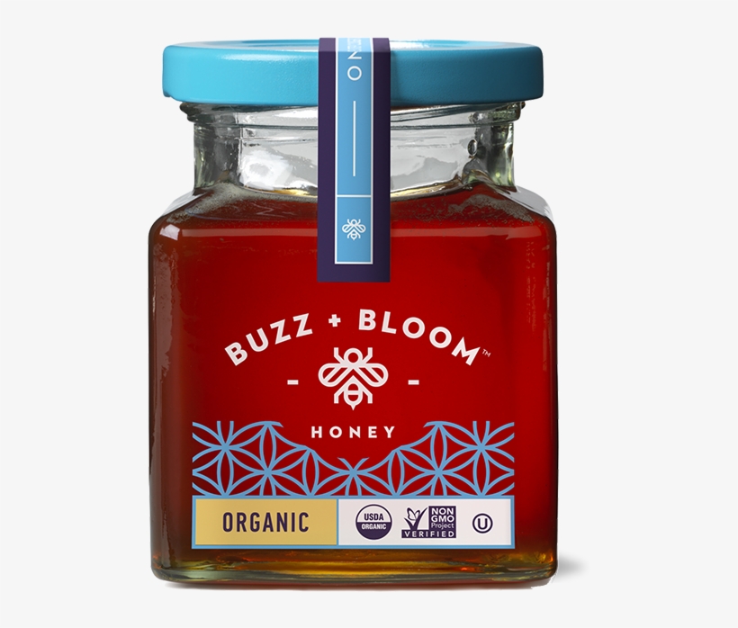 Perfect For Baking, Paired With Mild Cheeses, In Salad - Buzz + Bloom Honey - 12 Oz, transparent png #2440059