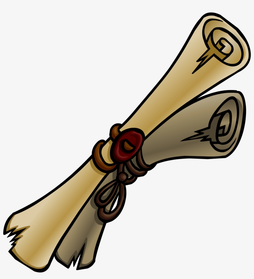 Treasure Maps - Club Penguin Treasure Map, transparent png #2440159