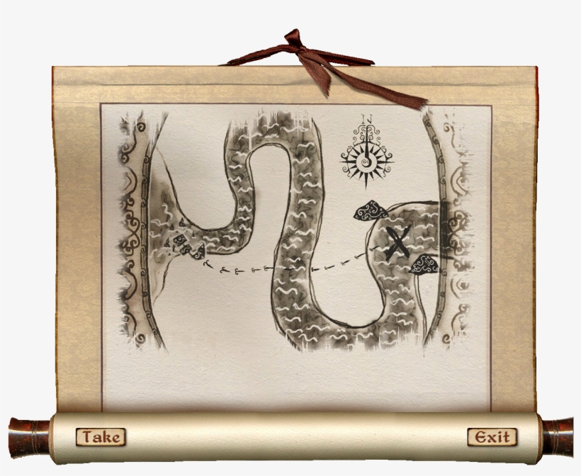 Grantham Blakeley's Treasure Map - Forlorn Watchman Treasure Location, transparent png #2440176