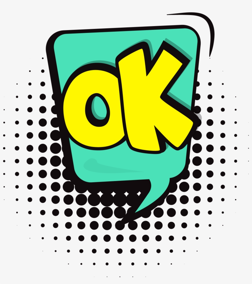 Ok Speech Bubble Png - Ok Png Speech Bubble, transparent png #2440199