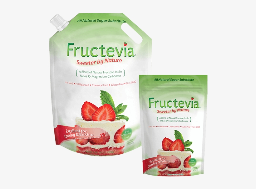 Stevia Infused Non-gmo Crystalline Fructose - Steviva Fructevia - 1 Lb Bag, transparent png #2440352