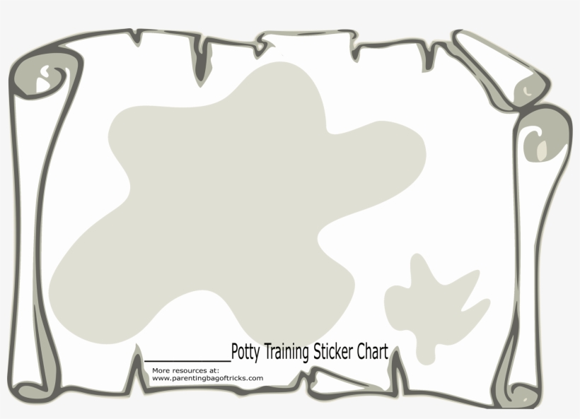 Blank Treasure Map Png - Scroll Clip Art, transparent png #2440505