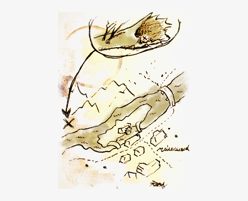 Sr Book Treasure Map I - Skyrim Carte Au Tresor, transparent png #2440632