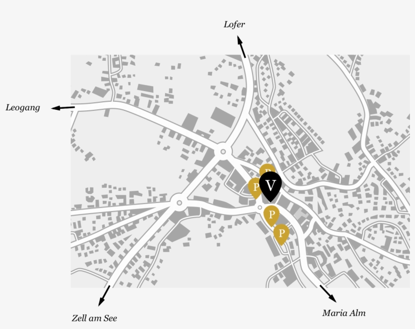 Anfahrtsskizze Völlerei Restaurant & Bar Saalfelden - Diagram, transparent png #2440658