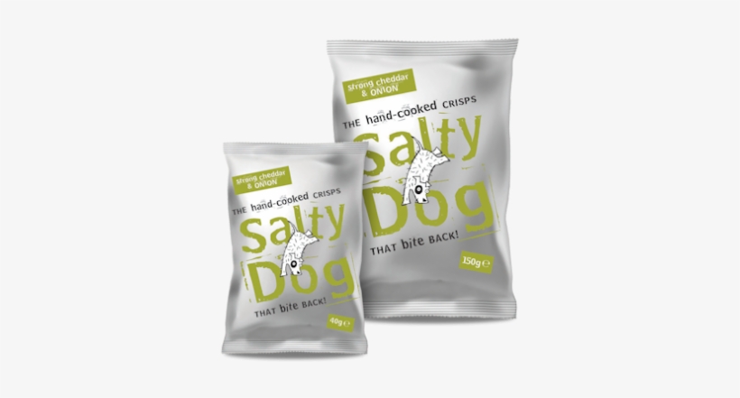 Strong Cheddar & Onion - Salty Dog Crisps, transparent png #2440980