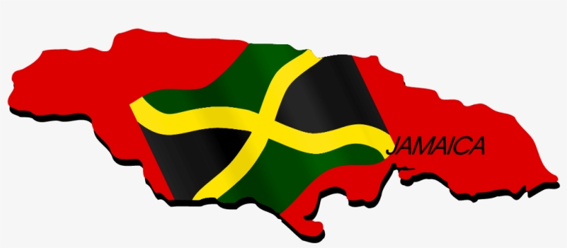 Jamaica Clipart - Clip Art Map Of Jamaica, transparent png #2441402