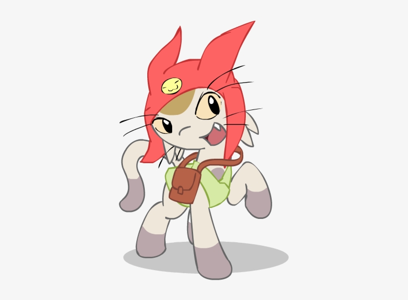Deadlycomics, Meow, Ponified, Safe, Simple Background, - Cartoon, transparent png #2441906