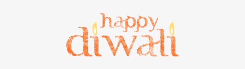 Happy Diwali Flames Text - Happy Diwali Text Png, transparent png #2442642