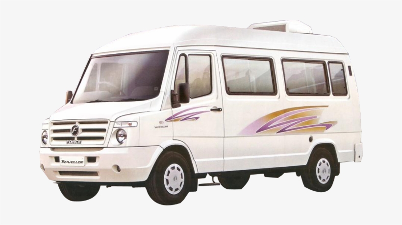 Bus On Rent - Force Traveller Luxury, transparent png #2442838