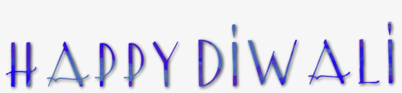 Happy Diwali Text Writing Png Transparent Background - Portable Network Graphics, transparent png #2442860