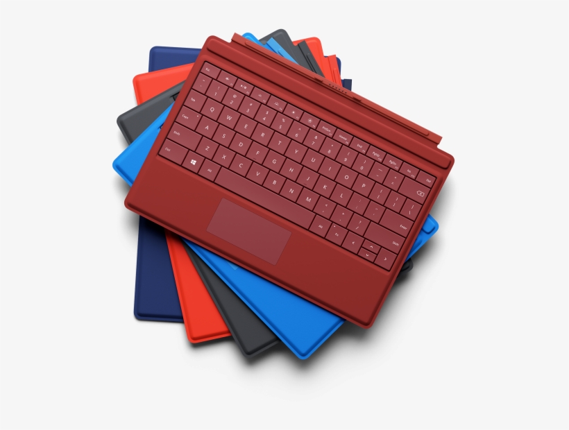 Surface 3 Type Cover - Microsoft Surface Pro Tastiera, transparent png #2442888